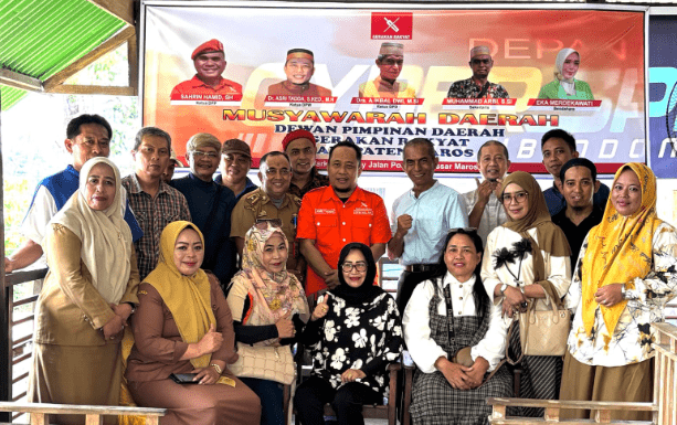 Foto bersama usai Musda GR Maros
